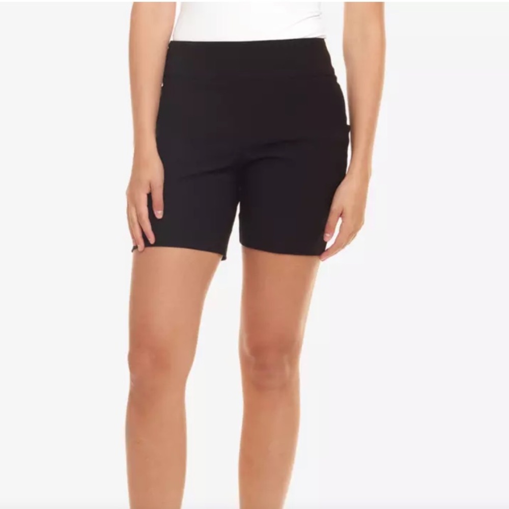 Izod Golf Athletic Shorts with Deep 5-Pocket Design. Woven Stretch Twill Fabric.